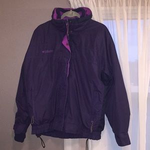 Vintage 1990s Columbia shell winter coat (L)